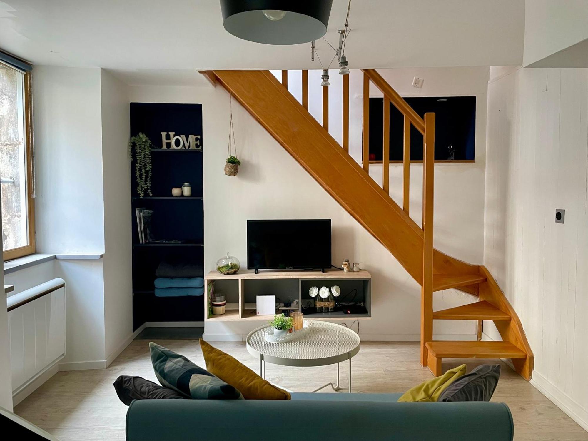 Besancon: Charmant Duplex Au Pied De La Citadelle Exterior foto